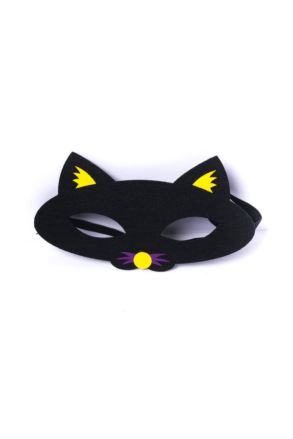 Kids Black Cat Felt Mask