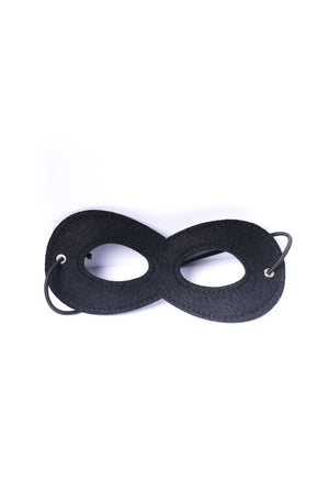 Kids Black Felt Mask