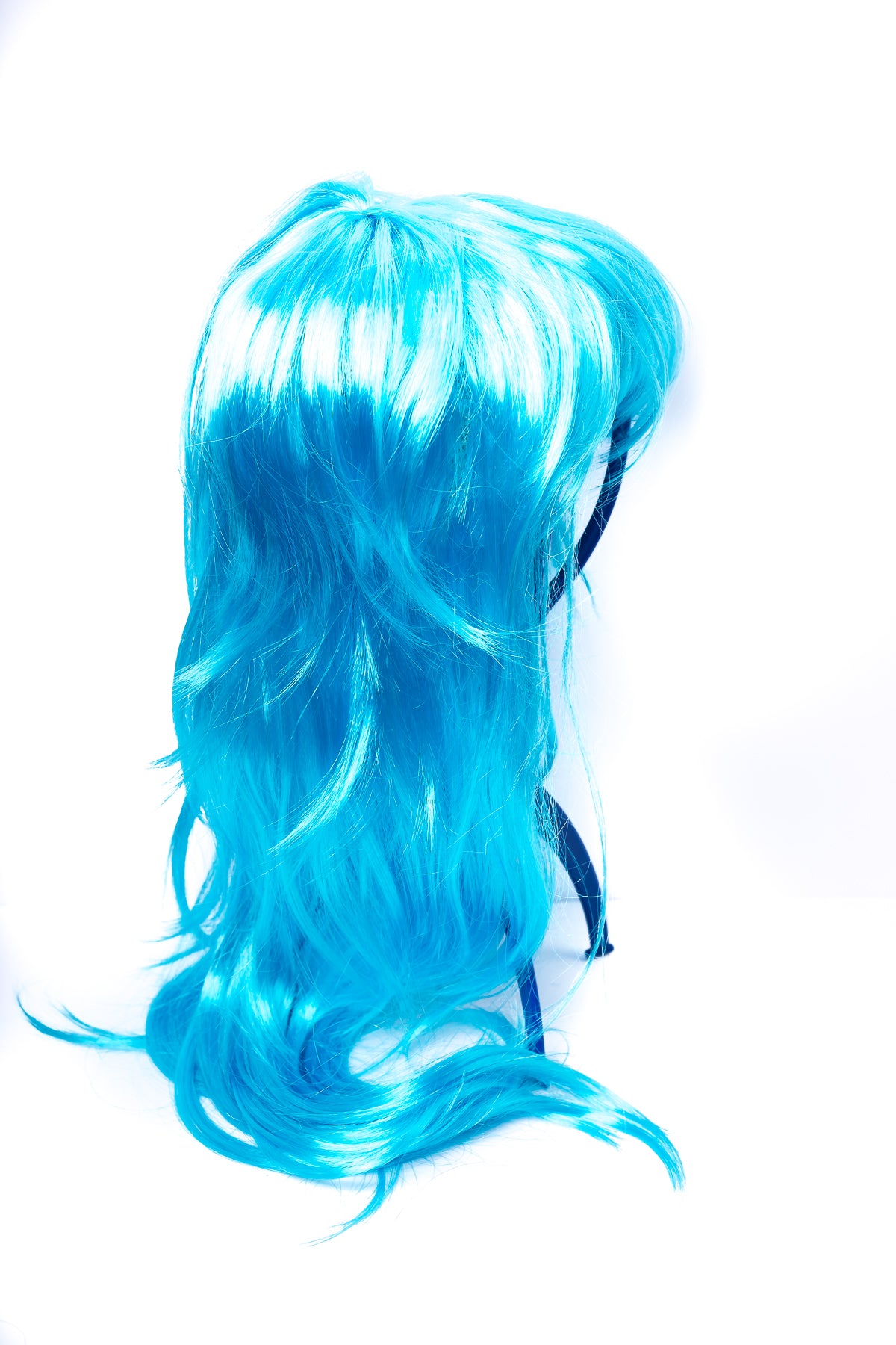 Budget Long Wig - Turquoise