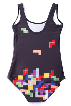 Tetris One Piece Swimsuit