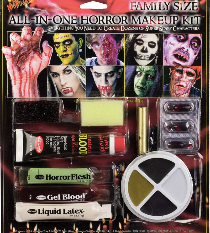 Family Horror Makeup Kit