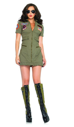 Women's Top Gun Costume