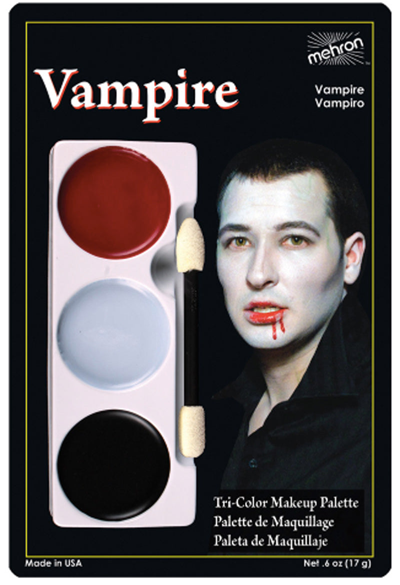 Tri Color Makeup Palette - Vampire